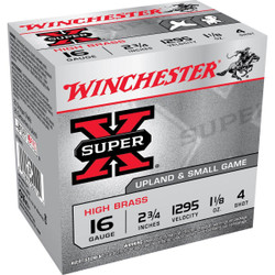Winchester High Brass 16 Ga 2 3/4" 1-1/8 Oz Case 250 Rd